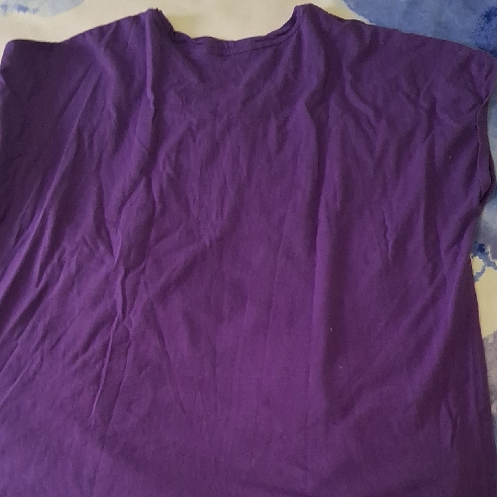 Disney Joey Chou 1x Purple T-Shirt Castle, Teacups, Tinkerbelle, Mickey & Minnie - Picture 6 of 6